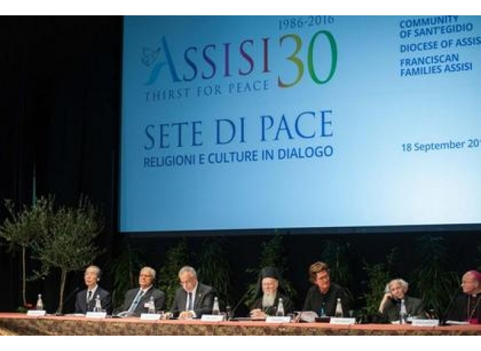 Assisi, incontro religioni aperto ieri